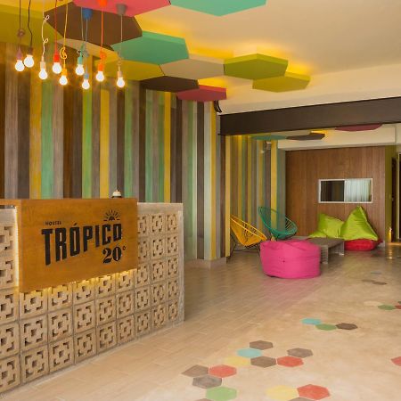 Hostel Frente Al Mar Tropico 20º كوزوميل المظهر الخارجي الصورة
