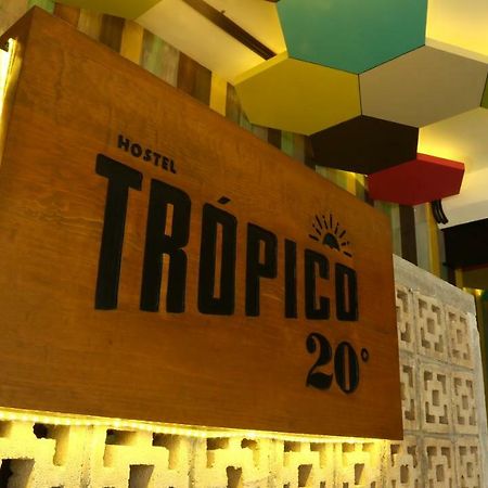 Hostel Frente Al Mar Tropico 20º كوزوميل المظهر الخارجي الصورة