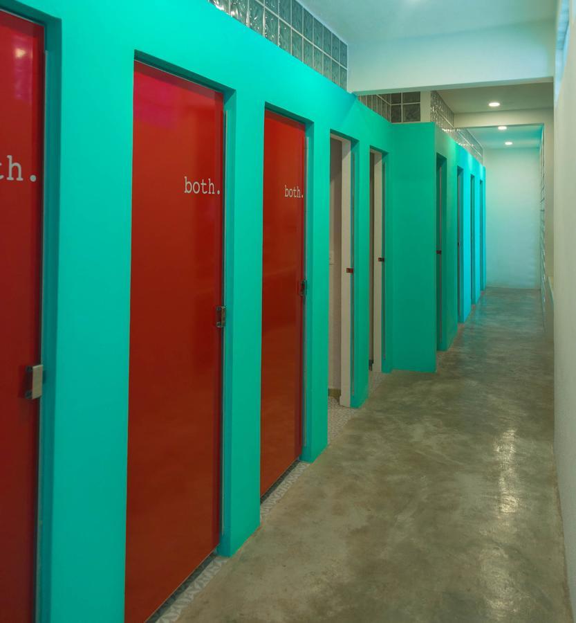 Hostel Frente Al Mar Tropico 20º كوزوميل المظهر الخارجي الصورة