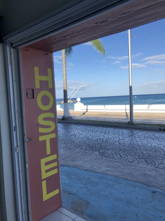 Hostel Frente Al Mar Tropico 20º كوزوميل المظهر الخارجي الصورة