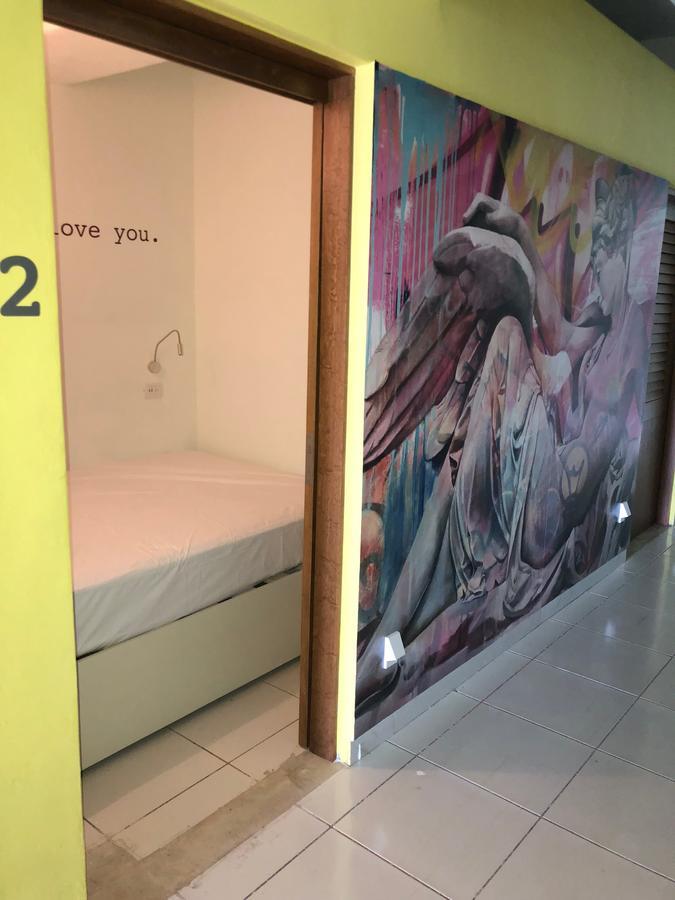 Hostel Frente Al Mar Tropico 20º كوزوميل المظهر الخارجي الصورة