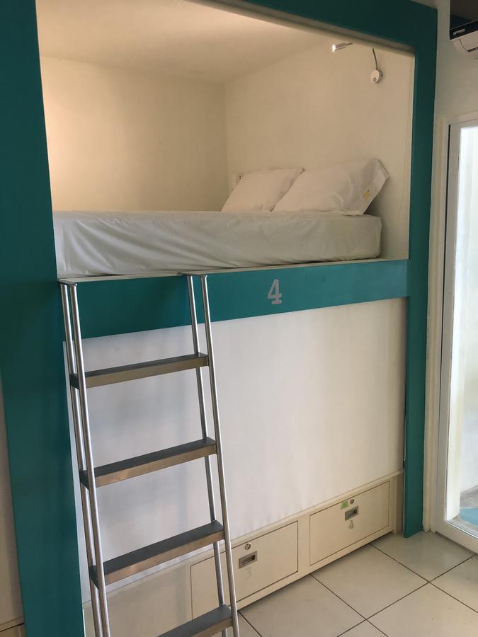 Hostel Frente Al Mar Tropico 20º كوزوميل المظهر الخارجي الصورة