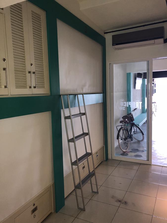 Hostel Frente Al Mar Tropico 20º كوزوميل المظهر الخارجي الصورة